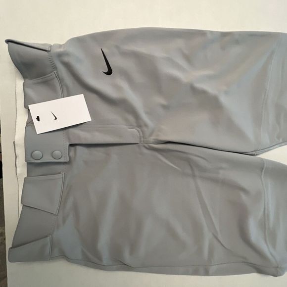 Nike BQ6345-052 Mens Sz Medium Gray Vapor Select Baseball Pants - Picture 3 of 7
